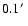 $0.1\hbox{$^\prime$ }$
