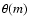 $\theta (m)$