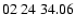 $ 02\ 24\ 34.06$