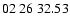 $02\ 26\ 32.53$