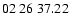 $ 02\ 26\ 37.22$