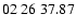 $ 02\ 26\ 37.87$