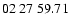 $ 02\ 27\ 59.71$