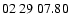 $ 02\ 29\ 07.80$