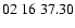 $02 \ 16 \ 37.30 $