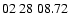 $02 \ 28 \ 08.72 $
