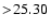 $ >\! 25.30$