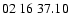 $ 02\ 16\ 37.10$