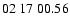 $ 02\ 17\ 00.56$