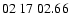 $ 02\ 17\ 02.66$