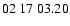 $ 02\ 17\ 03.20$