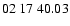 $ 02\ 17\ 40.03$