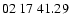 $ 02\ 17\ 41.29$