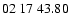 $ 02\ 17\ 43.80$