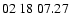 $ 02\ 18\ 07.27$
