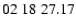 $ 02\ 18\ 27.17$