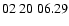 $ 02\ 20\ 06.29$