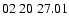 $ 02\ 20\ 27.01$