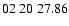 $ 02\ 20\ 27.86$