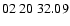 $ 02\ 20\ 32.09$