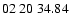 $ 02\ 20\ 34.84$