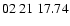 $ 02\ 21\ 17.74$
