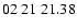 $ 02\ 21\ 21.38$