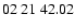 $ 02\ 21\ 42.02$