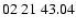 $ 02\ 21\ 43.04$