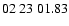 $ 02\ 23\ 01.83$