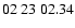 $ 02\ 23\ 02.34$