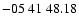 $ -05\ 41\ 48.18$