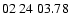 $ 02\ 24\ 03.78$