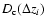 $D_{\rm c}(\Delta z_i)$
