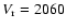 $V_{\rm r}=2060$