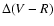 $\Delta(V-R)$
