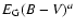 $E_{\rm G} (B-V)^a$