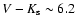 $V-K_{\rm s}\sim6.2$