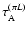 $\tau_{\rm A}^{(\pi L)}$