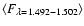 $\langle F_{\lambda=1.492-1.502} \rangle$