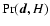 $\Pr({\vec d},H)$