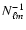 $N^{-1}_{\ell m}$