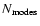 $N_{\rm modes}$