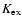 $K_{\rm ex}$