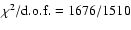 $\chi^2/{\rm
d.o.f.}=1676/1510$