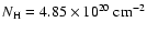 $N_{\rm
H}=4.85\times10^{20}~{\rm cm^{-2}}$