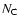 $N_{\rm C}$