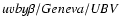 ${uvby}\beta/{\it Geneva}/{\it UBV}$
