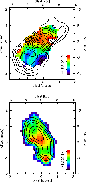 \begin{figure}
\par\includegraphics[width=7.7cm,clip]{0346fig4a.ps}\vspace*{5mm}
\includegraphics[width=7.7cm,clip]{0346fig4b.ps}\end{figure}