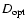 $D_{\rm opt}$